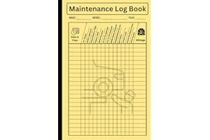 Vehicle Maintenance Log Book: Auto Repair Journal / Auto Repair And Service Record Book / Car Expense Diary / Engine Autolog 