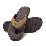 ZOKSOVE Mens Arch Support Flip Flops - Comfort