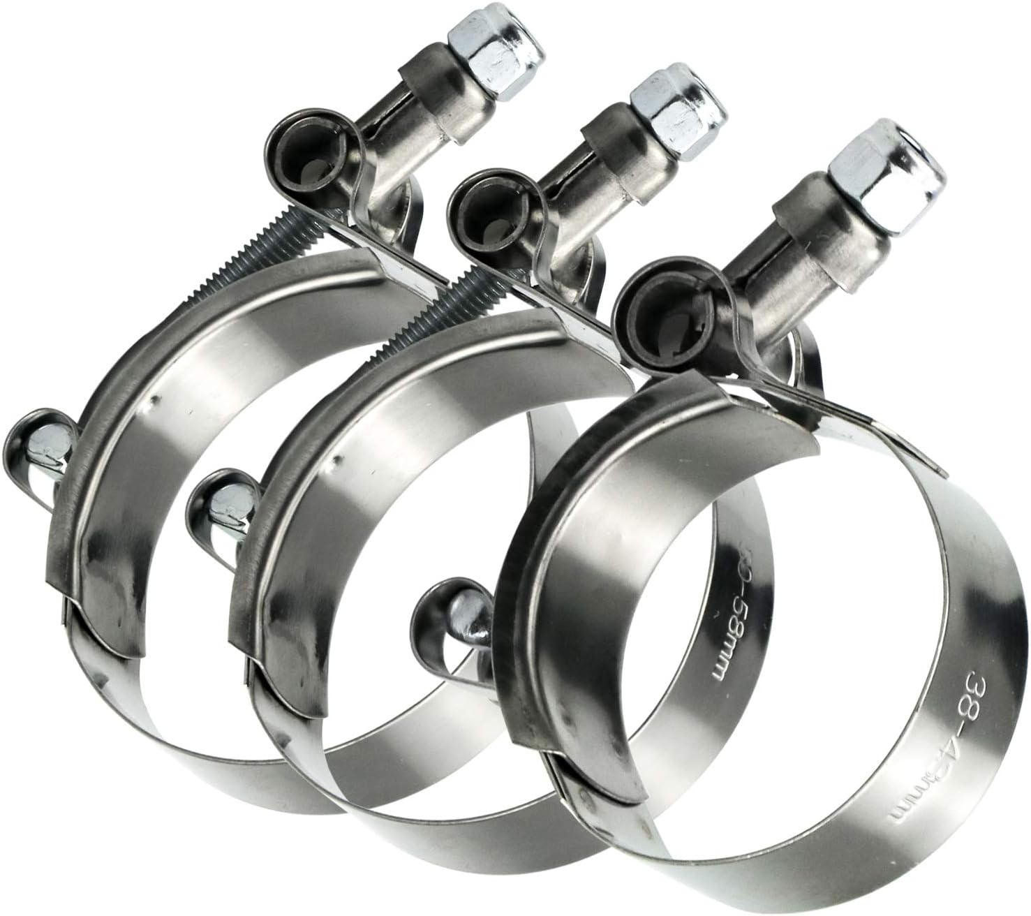 TBolt Clamp Turbo Intercooler Hose Clamp for 1.38 inch 1.