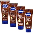 Vaseline All Purpose Cream Cocoa Glow, with Pure Cocoa Butter, 4-Pack, 1.41 FL Oz Each, 4 Tubes