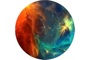 Mouse Pad Non-Slip Rubber Base Mousepad with Stitched Edge Premium-Textured Mouse Mat Gaming Round Mouse Pads 7.87 x 7.87 Inc