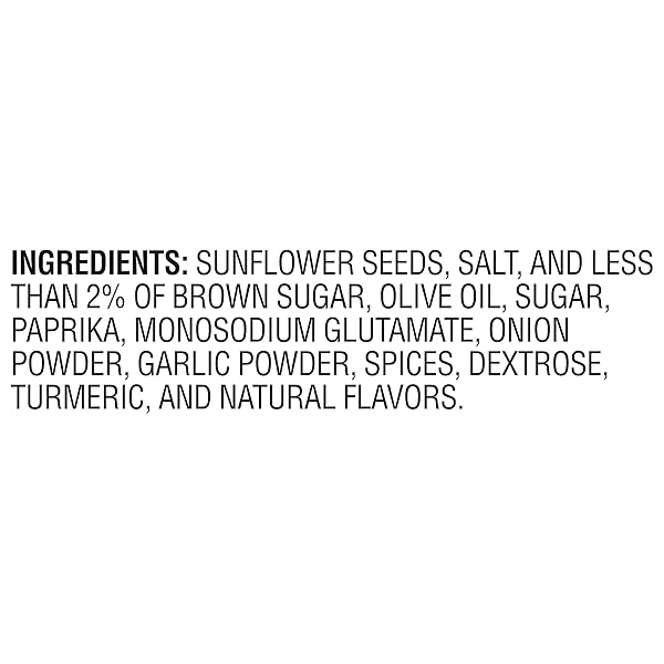 SPITZ SUNFLOWER SEEDS PACK, SEASONED, 16 OZ SNACK BAG