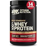 Optimum Nutrition Gold Standard 100% Whey Protein Powder, Double Rich Chocolate, 1 Pound (Pack of 1)