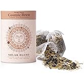 Solar Blend Bath Tea by Purple Canyon | 3 Reviving Bath Soaks with Eucalyptus, Peppermint, Calendula, and Dried Flowers | Self Care Gifts for Women