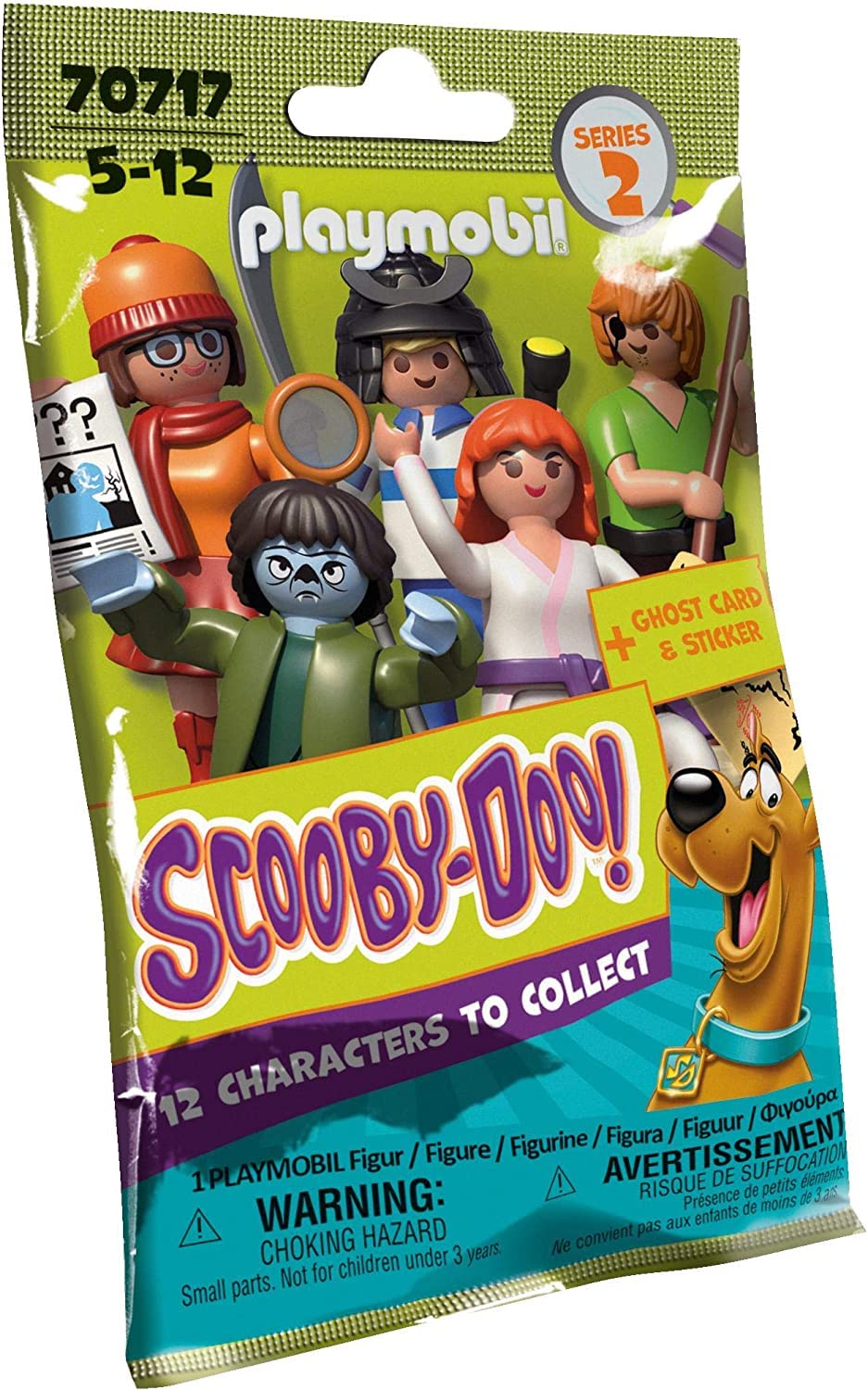 PLAYMOBIL SCOOBY-DOO! 70717 Mystery Figures (Series 2), for Children Ages 5+