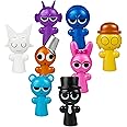 Action Figures Plush Collectible Set Game-Inspired Decor with Unique Designs for Adult Fans (8Pcs)