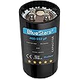 BlueStars 460-552 uf MFD 50/60 Hz 110-125 VAC Volts Round Start Capacitor - Universal Fit for Air Conditioner and Other Electric Motor Applications - Pack of 1