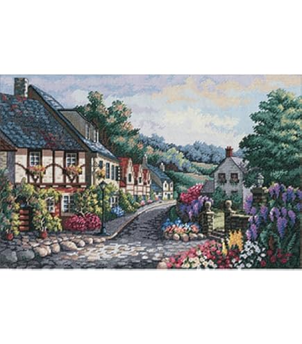 Merejka Autumn Aura Cross Stitch Kit - 31x40cm Counted Cotton Cross Stitch