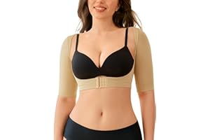 LODAY Arm Compression Sleeves for Women Lipo Upper Arm Shaper Post Surgery Slimming Arm Sleeve