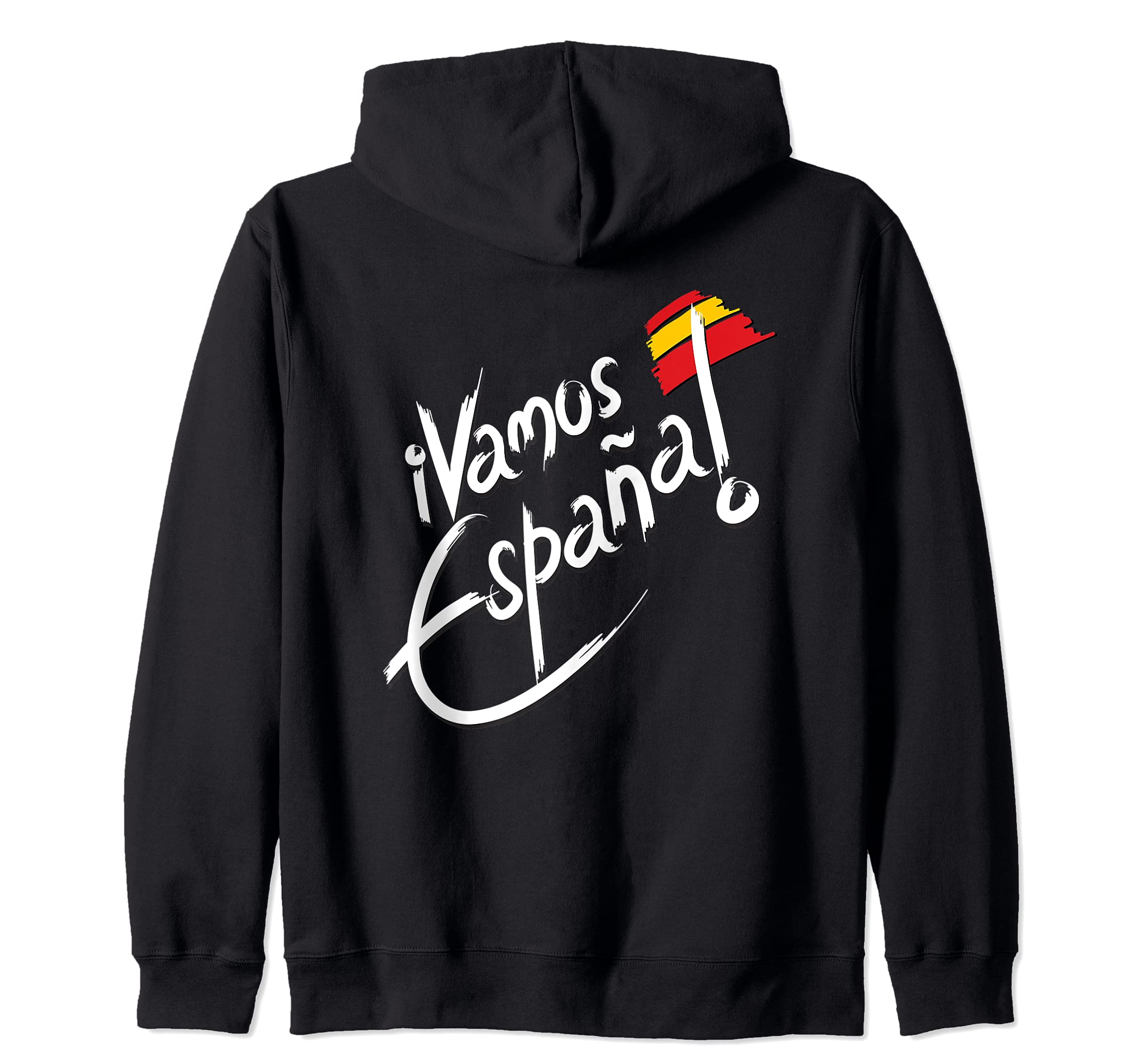 Spain Flag Zip Hoodie