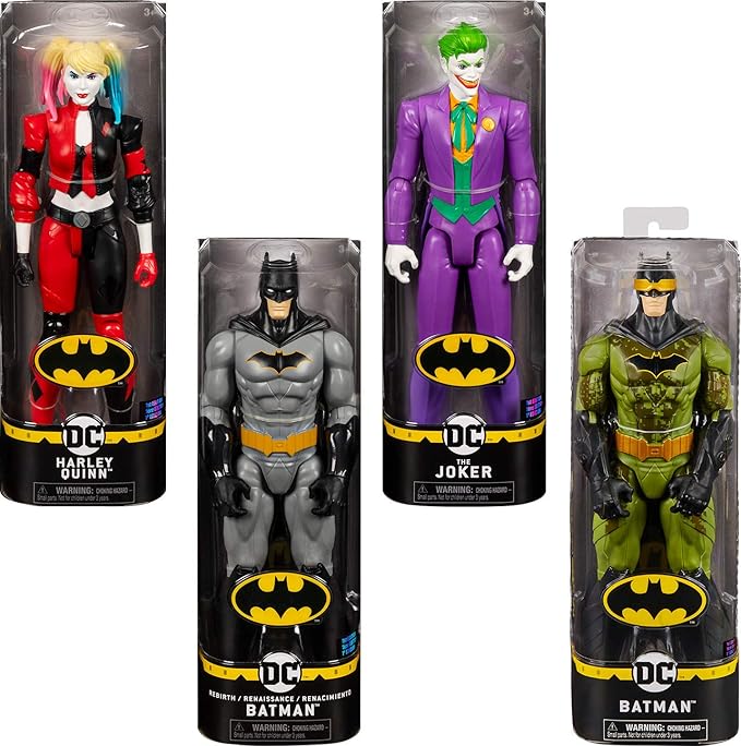 BATMAN 12inch Action Figure, for Kids Aged 3 and up. Styles Vary