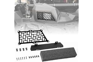 Kemimoto Noise Reduction Kit Air Clutch Intake Relocation kit Compatible with Can Am Maverick X3 Max Turbo R RR XRC XRS 2017 