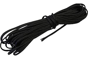 Hammerhead Spearguns 16ft Multi-strand Polyurethane Non-Slip Bungee Cord, Black, 1 Count