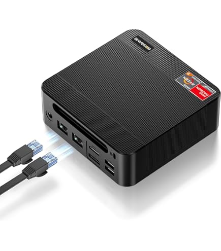 Amazon.com: BOSGAME P4 Mini PC Gaming, AMD Ryzen 7 5825U