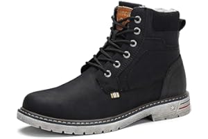 Mishansha Mens Hiking Boots Womens Winter Warm Snow Boot Water Resistant Non Slip Soft Lined