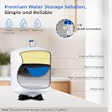 iSpring T32M Pressurized Water Storage Tank RO Systems 4 Gallon 1/4 Valve view 4