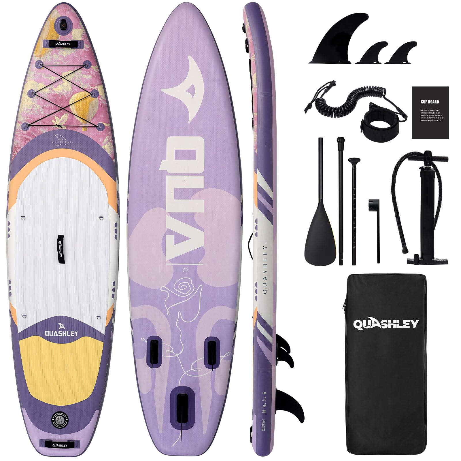 Quashley Inflatable Paddle Board
