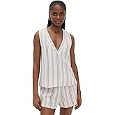 Faherty Women's Dune Cotton Gauze Popover Top