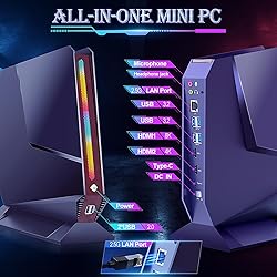 Mini Gaming PC, 12Th Gen Core i9-12900H Up to 5