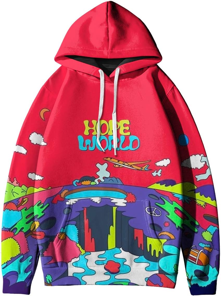 Kpop BTS Unisex Hoodie 3D Digital Printing Sweatshirt