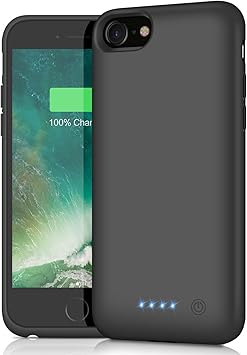 Trs Battery Case For Iphone 8 7 6s 6 Se 2020 6000mah Protective Portable Charging Case Rechargeable Charger Case Extended Battery Pack For Apple Iphone 8 7 6s 6 Se 2020 4 7inch Amazon Ca Electronics