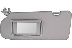 Driver Left Side Sun Visor Without Light Compatible with Honda CRV 2017 2018 2019 2020 2021 2022 Replace 83280-TLA-A12ZB, Gra