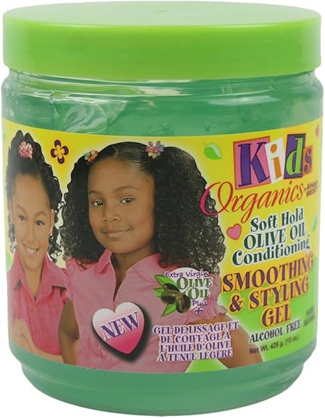 Africas Best Kids Organics Smooth Style Gel 15oz Jar Amazon Ca
