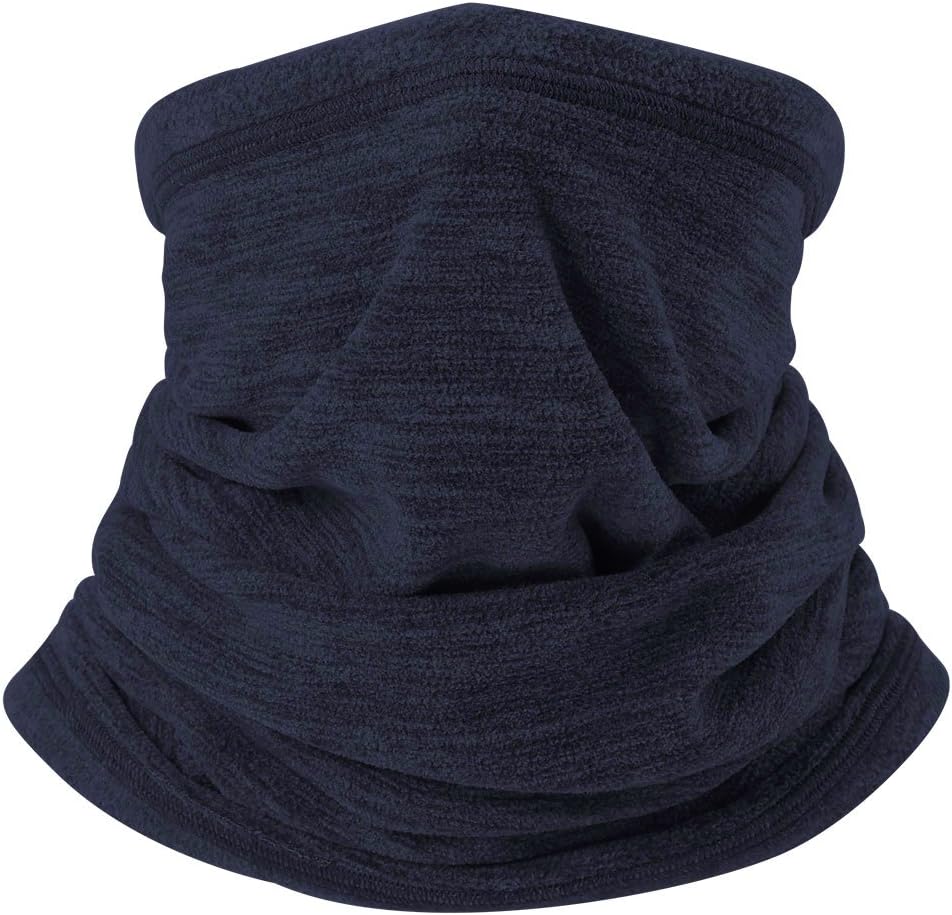 Arcweg Micro Fleece Versatile Neck Warmer Extra Long For Ski Motorcycle Pilling Resistant