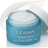 LERINN Hyaluronic Aqua Gel, Lightweight Oil-Free Face Moisturizer with Hyaluronic Acid for Deep Hydration, Fast-Absorbing Gel Cream, Fragrance-Free Lotion for Sensitive & All Skin Types (50 ml)
