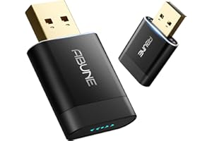 ABUNE 2025 Mini Wireless CarPlay Adapter for iPhone & Android Auto, Easy Setup Bluetooth Dongle with Fast Stable Connection, Converts Wired to Wireless CarPlay Adapter, for 2016+ Vehicles with USB-A/C