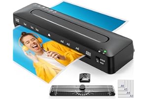 MAXDONE Laminator Machine 11x17 Laminator - 13 Inch Cold Thermal Laminators Machine with Laminating Sheets, A3 Personal Laminators for Teachers, Laminating Machine 90s Warm-Up No Jam for Home Office School