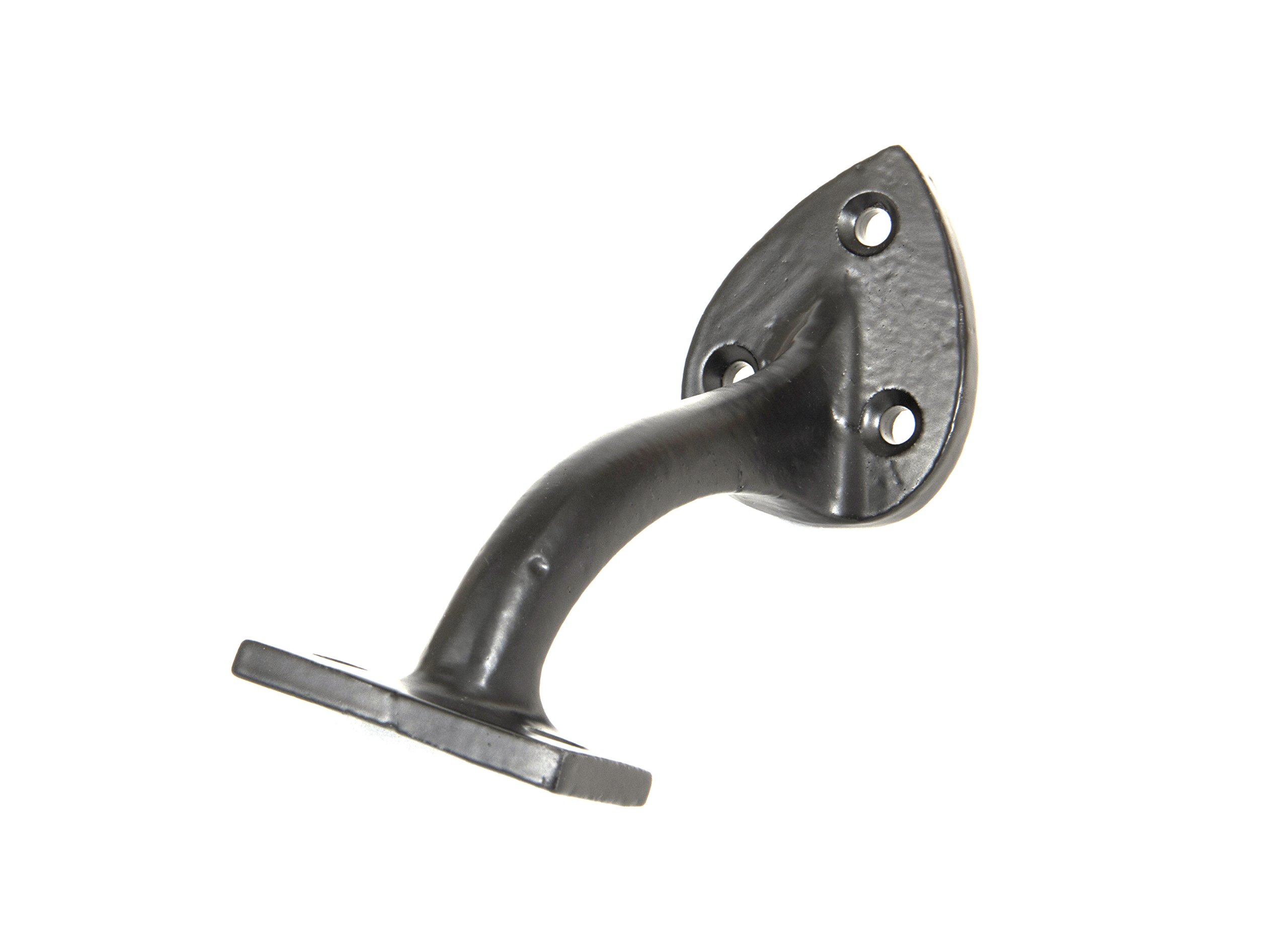 From the Anvil 83841 2-1/2-Inch Handrail Bracket - Black