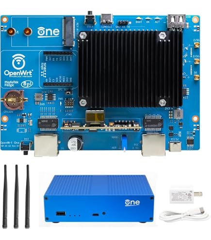 youyeetoo NanoPi R6S Mini Router con custodia en Metallo, 8GB LPDDR4X 32GB EMMC, RK3588S Scheda di sviluppo, 6TOPS NPU, soporte Docker, TRE Porte Ethernet, USB 3.0 HDMI, M.2 NVMe Storage, PD