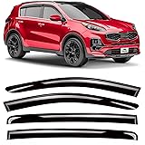 Voron Glass Tape-on Rain Guards for Kia Sportage