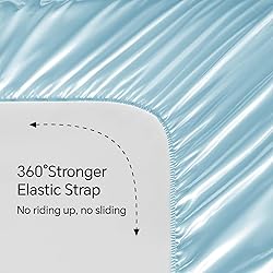 BEDELITE Satin Sheets Twin XL Size Bed Set, Luxury