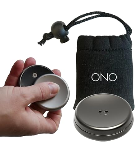 ONO ROLLER チタニウム フィジェット ONO Roller - Handheld Fidget Toy for Adults | Help Relieve Stress
