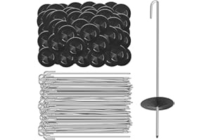 FUTRPOW Solar Panel Bird Guard Fasteners Clips,200 Sets Critter Guard Clips for Attaching Galvanized Welded Wire Mesh to Sola