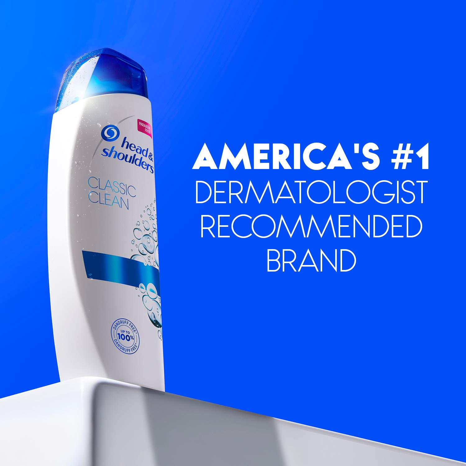 Head and Shoulders Shampoo, Anti Dandruff Treatment and Scalp Care, Classic Clean, 32.1 fl oz, Twin Pack : Beauty
