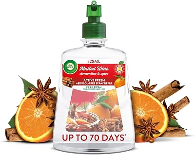Air Wick Mulled Wine 24/7 Automatic Air Freshener Refills 70 Days