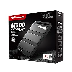 TEAMGROUP T-Force M200 Portable SSD 500GB USB3.2