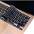 Silicone Keyboard Cover Skin for MacBook Air 13.3 inch A2337 M1 Released in Nov. 2020 US Layout Ultra Thin Protector Cover Skin NOT for 13.6" M4 M3 M2 A2681 A3113 A3240