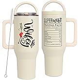 vaanshie Valentine Gifts For Wife from Husband - Wifey Tumbler 40oz – Stainless Steel Insulated Travel Mug, Wife Gift from Husband, Romantic Birthday, Anniversary, Wedding Present