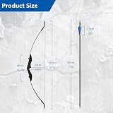 NorthSpoor Recurve Bow 40lbs Archery Set for Beginners Left Right Handed view 2