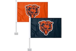 foco NFL 2 Pack Solid Car Flag