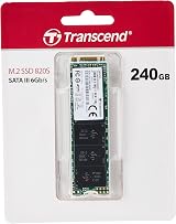 Transcend MTS820S 240GB SATA III M.2 SSD 500/430 MB/s 3D NAND TS240GMTS820S view 2