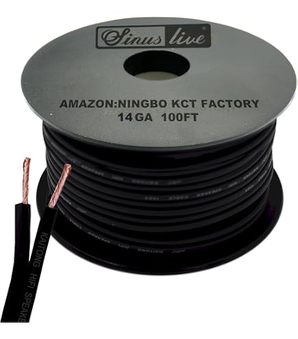 Cable De Audio Para Bocina Transparente Calibre 14 100 Mts