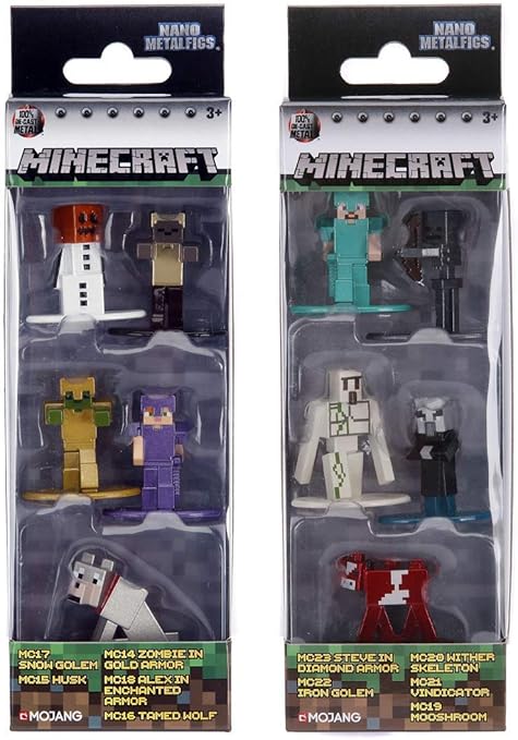 mojang minecraft figures