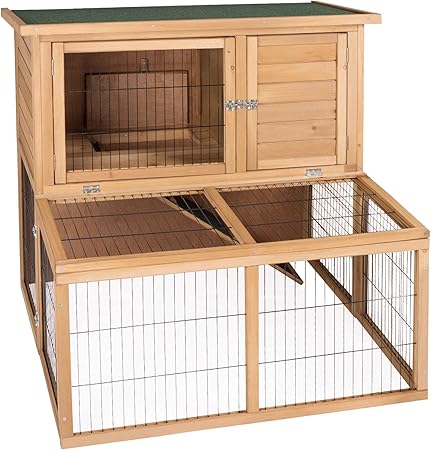double storey rabbit cage