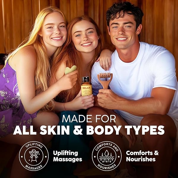 KUKKA RELAX MASSAGE OIL – 3.38 FL OZ – ENHANCES RELAXATION AND COMFORT FOR BLISS – LAVENDER MASSAGE OIL FOR MASSAGES DEEPENS CONNECTIONS FOR MOMENTS OF COMFORT – NATURAL INGREDIENTS AND NON-GREASY
