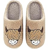 Aucomfo Animal Slippers For Women Men Adult House Slippers for Womens Mens Kawaii Bedroom Slipper Cartoon Slides Memory Foam Slipper For Woman